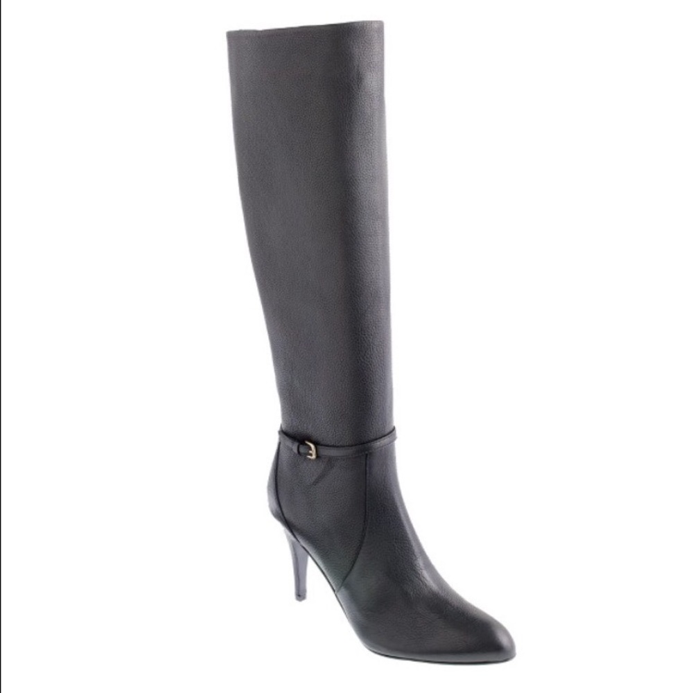 Keegan high-heel buckle boots